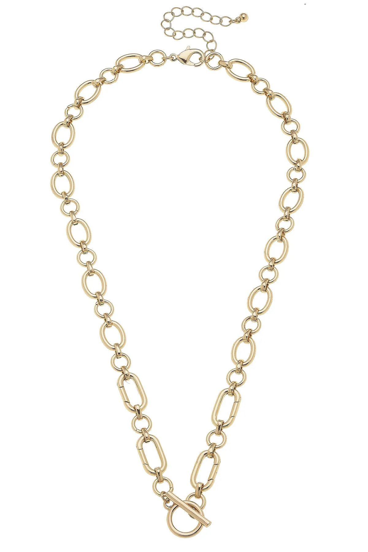 Sasha Toggle Charm Necklace